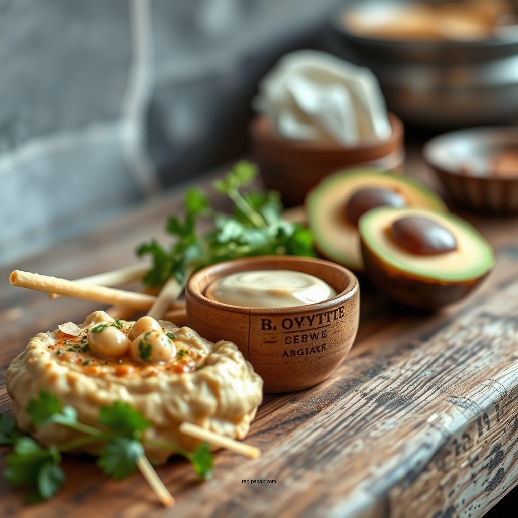 Ingredients You'll Need - hummus with tahini sauce recipe