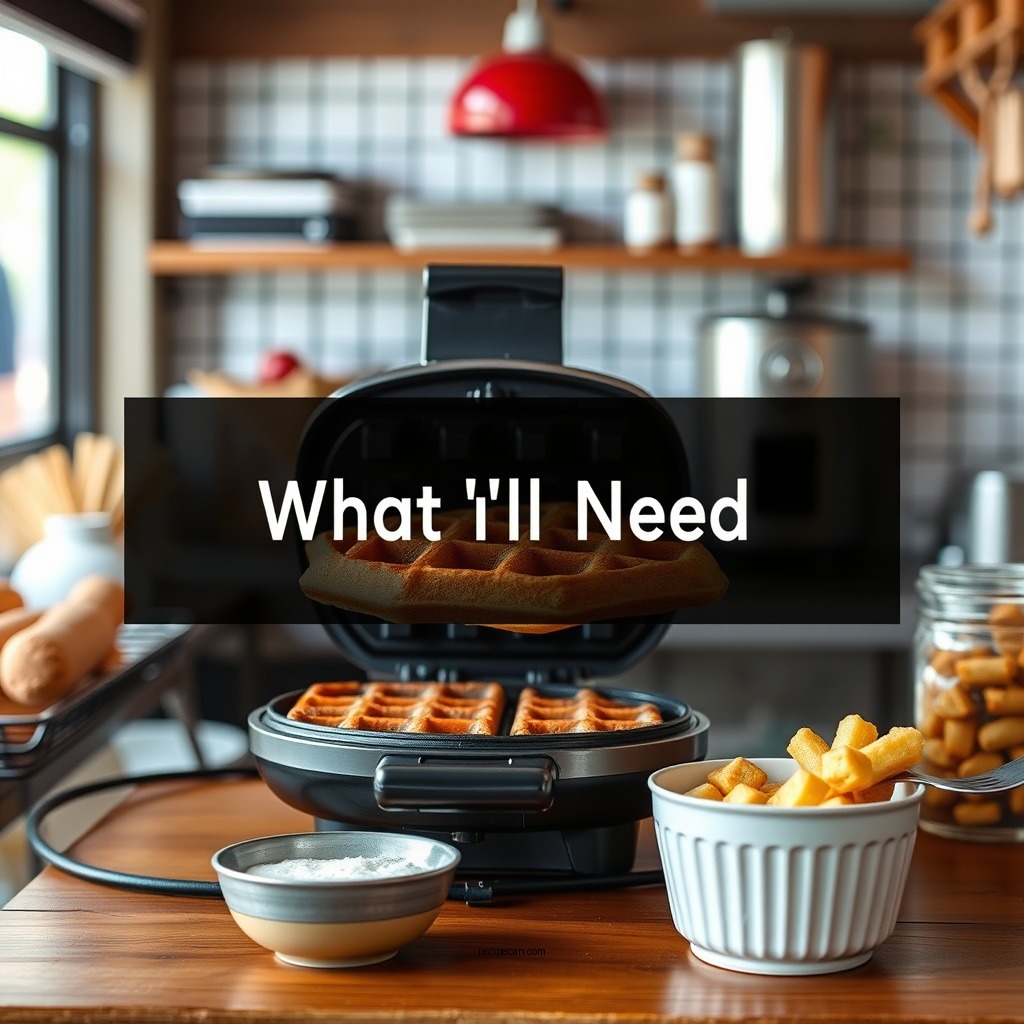 What You'll Need - hungry jack waffle recipe