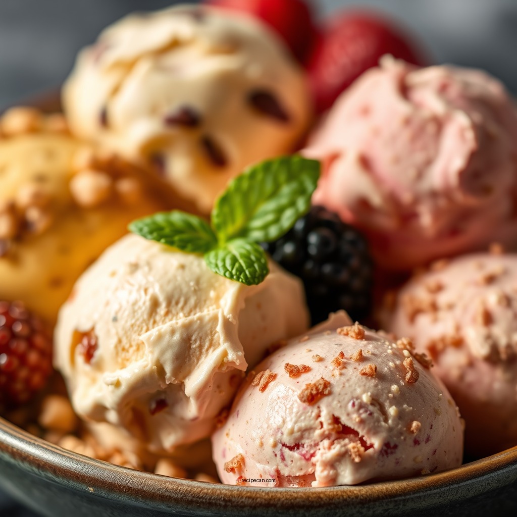Flavor Combinations to Try - ice cream maker low fat recipes