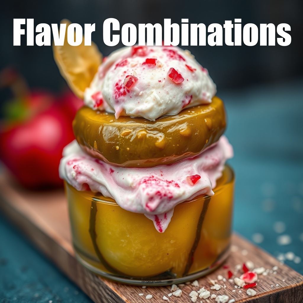 Flavor Combinations to Try - ice cream pickles recipe