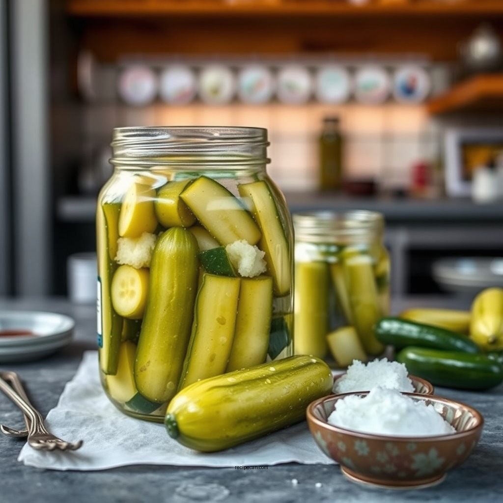 What You Need for Ice Cream Pickles - ice cream pickles recipe
