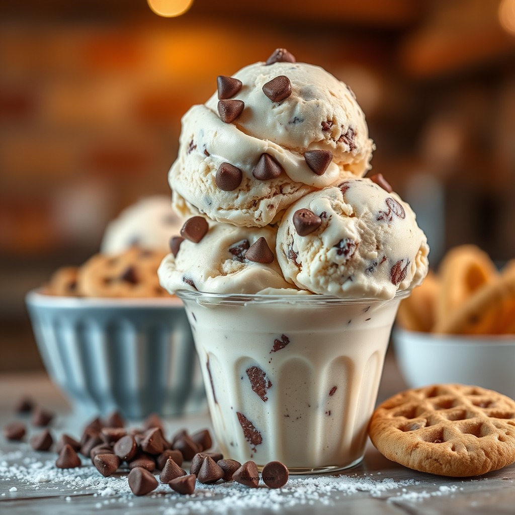 Chocolate Chip Cookie Dough Ice Cream - ice cream recipes for dash ice cream maker