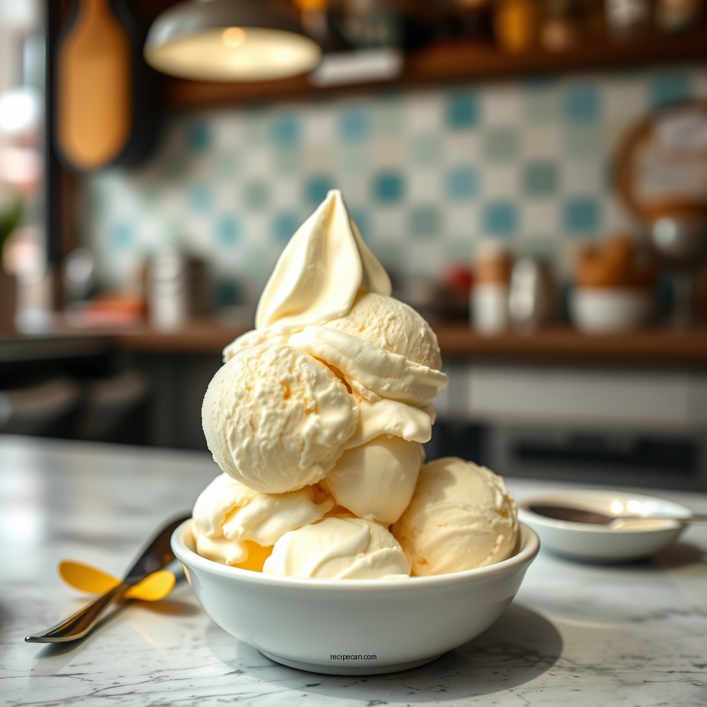 Classic Vanilla Ice Cream - ice cream recipes for dash ice cream maker