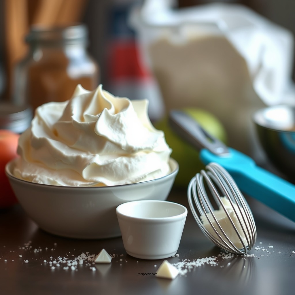 Ingredients You'll Need - icing recipe with pudding and cool whip