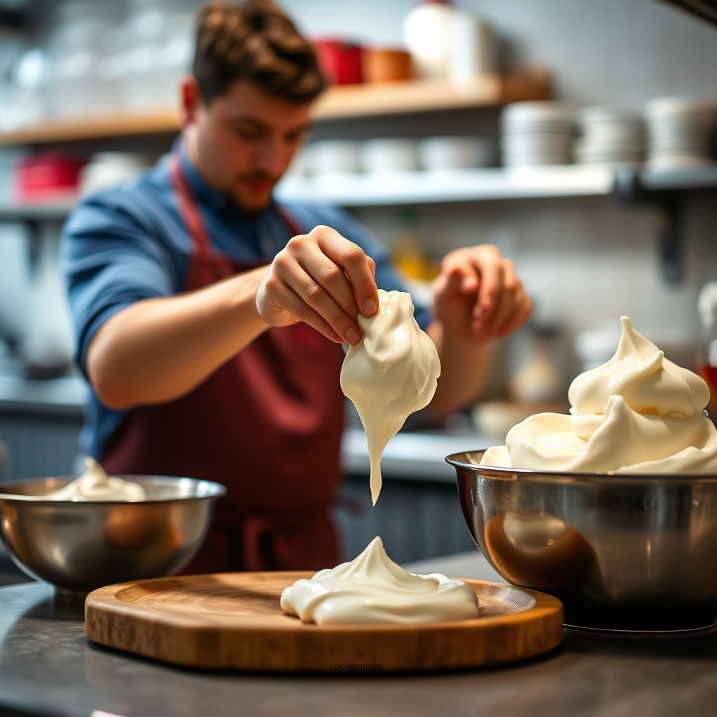 Step-by-Step Instructions - icing recipe with pudding and cool whip