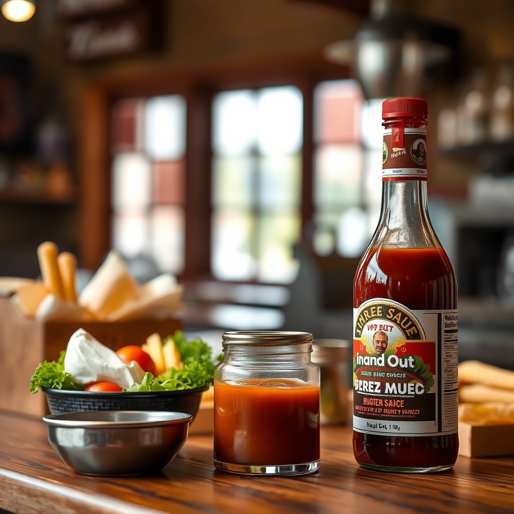 Ingredients You'll Need - in and out burger sauce recipe