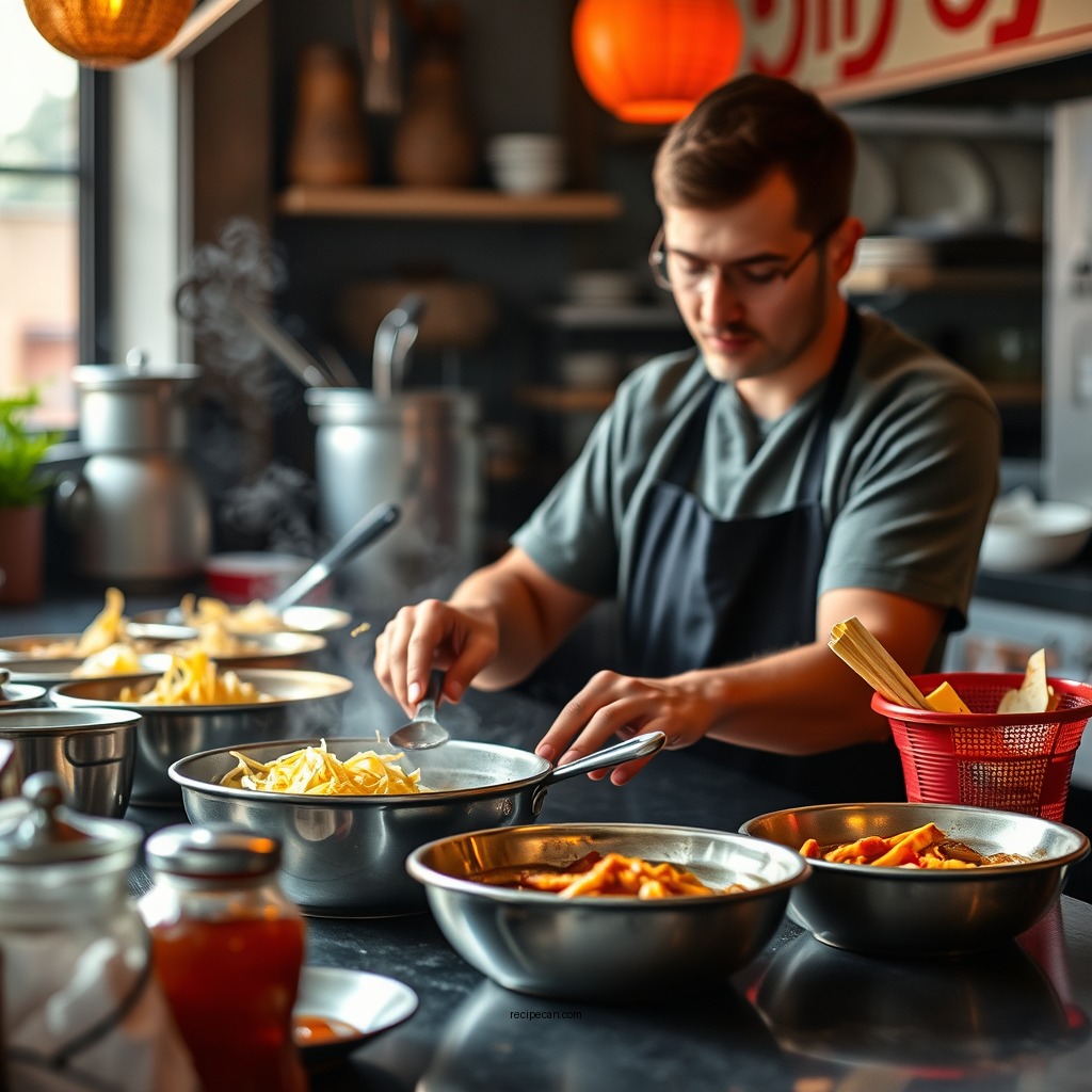 Step-by-Step Preparation - in and out sauce recipe