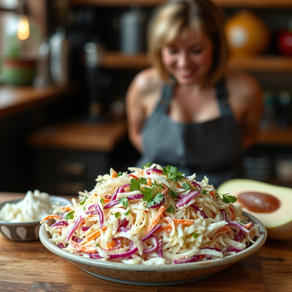 Ingredients for Ina Garten's Coleslaw - ina garten coleslaw recipe