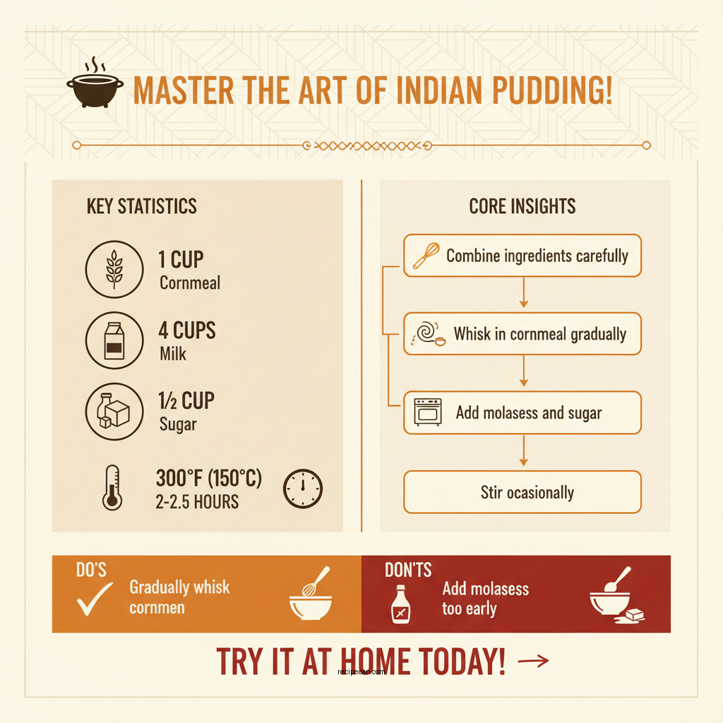indian pudding recipe yankee magazine - Data Infographic and Statistics