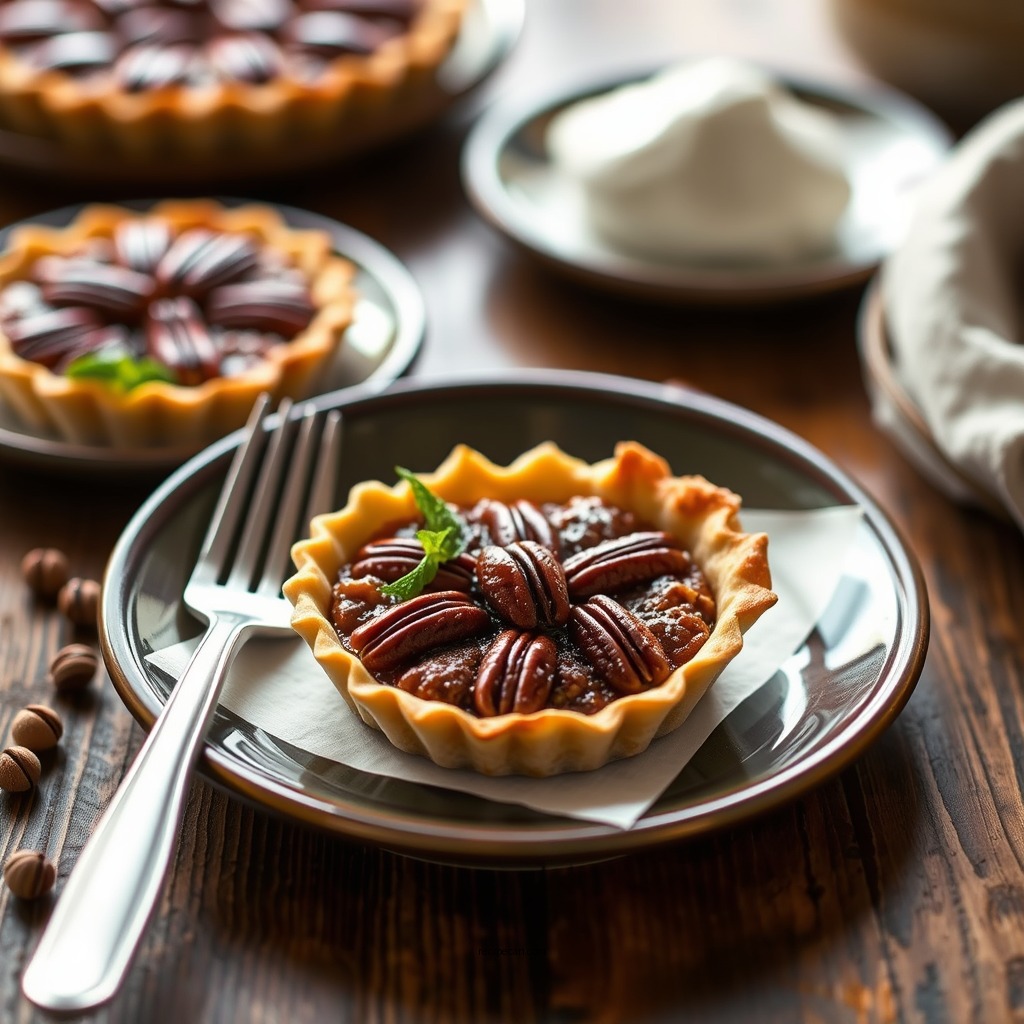 Classic Individual Pecan Pie Tart Recipe - individual pecan pie tart recipes