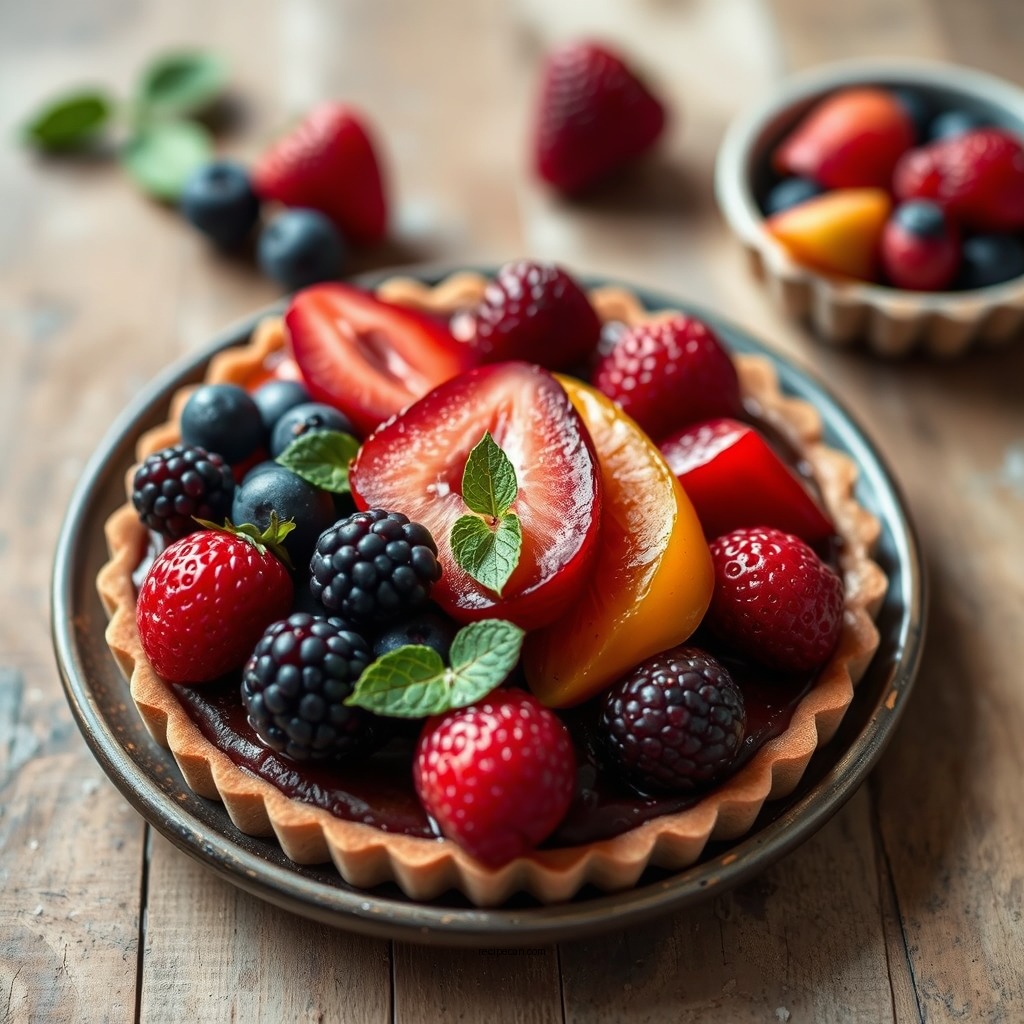 Classic Fruit Tart Recipe - individual tart recipes