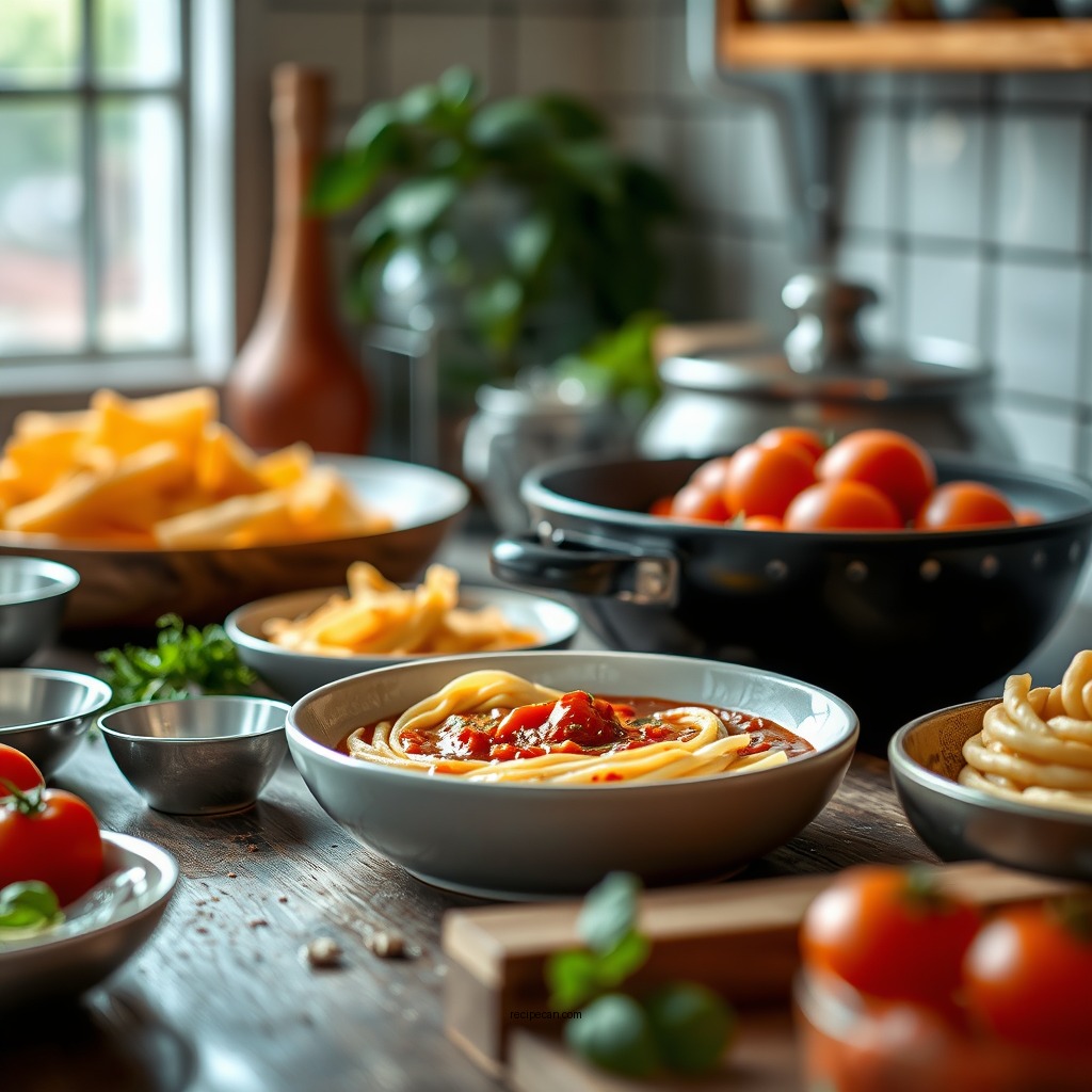 Preparing the Base - italian pasta sauce recipe