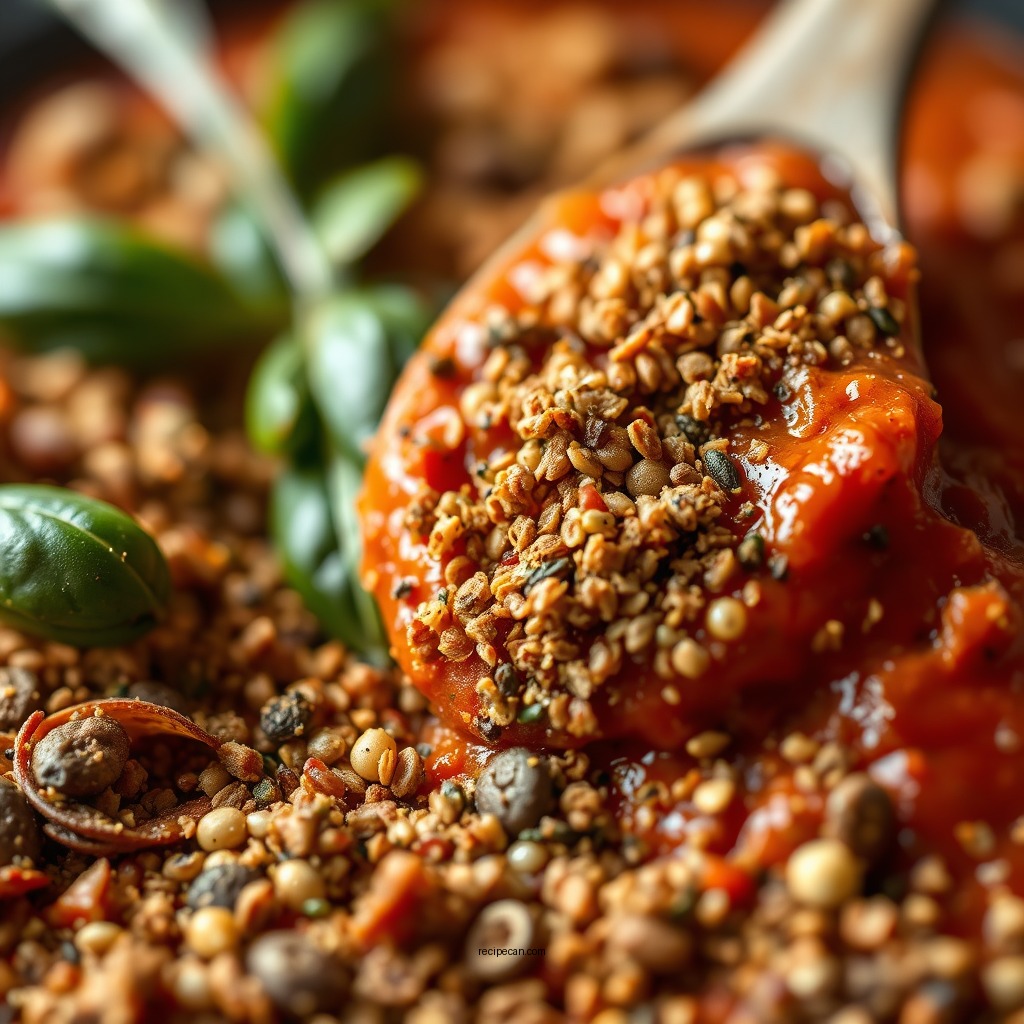 Building Flavor with Spices - italian spaghetti sauce recipe