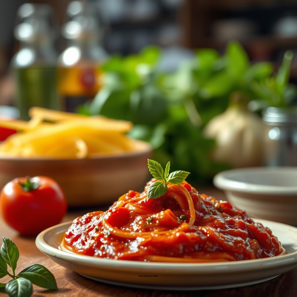 Preparing the Base - italian spaghetti sauce recipe