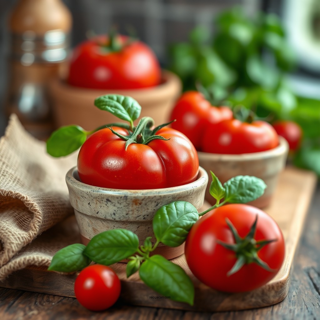 Key Ingredients for Italian Tomato Sauce - italian tomato sauce recipe