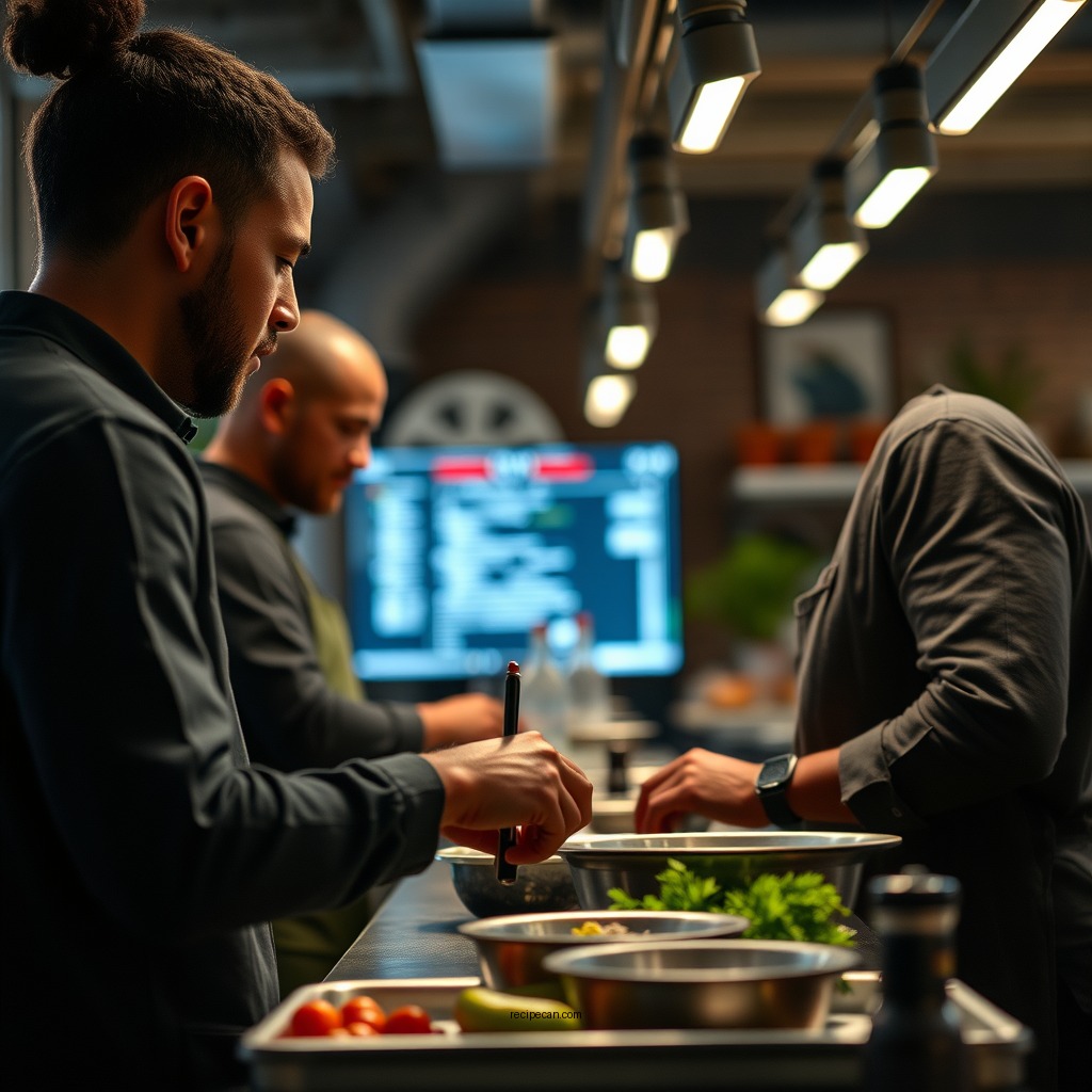 Preparing the Marinade - jamaican jerk sauce recipe