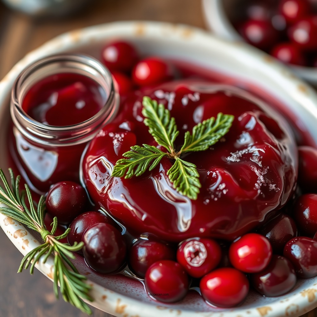 Ingredients You'll Need - jellied cranberry sauce recipe