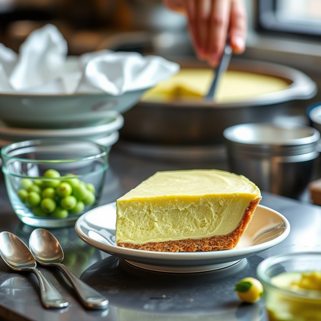 Preparing the Pudding - jello pistachio pudding pie recipe