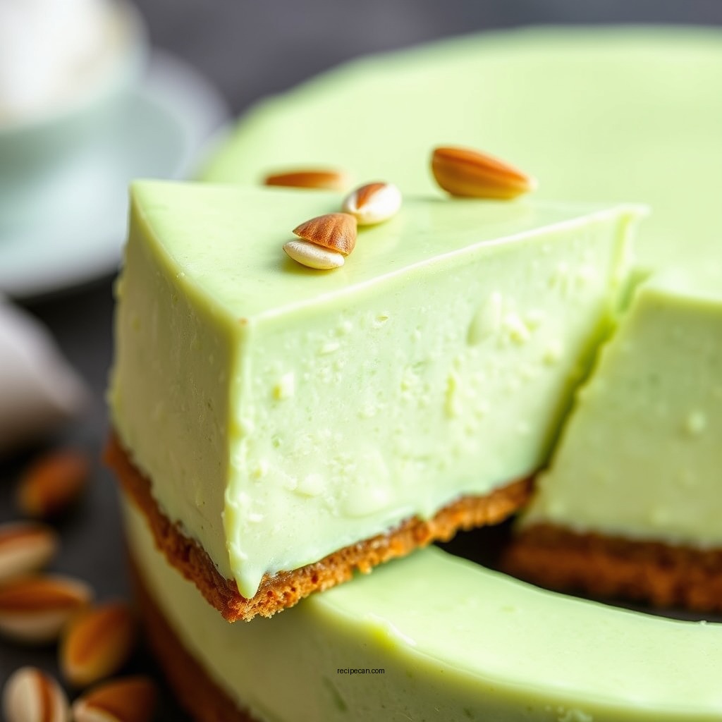 No-Bake Jello Pistachio Cheesecake - jello pistachio pudding recipes with cool whip
