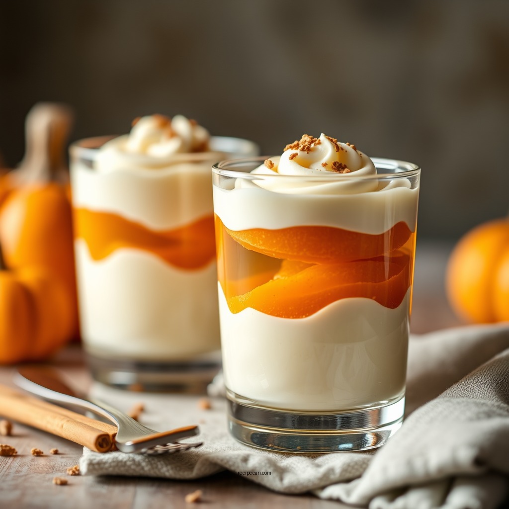Pumpkin Spice Jello Parfaits - jello pudding pumpkin spice recipes