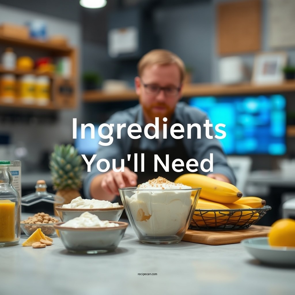 Ingredients You'll Need - joanna gaines banana pudding recipe