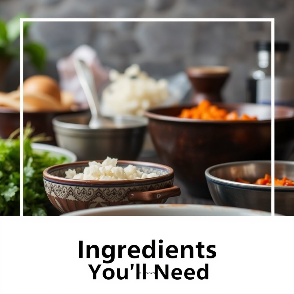 Ingredients You'll Need - kapusta soup recipe