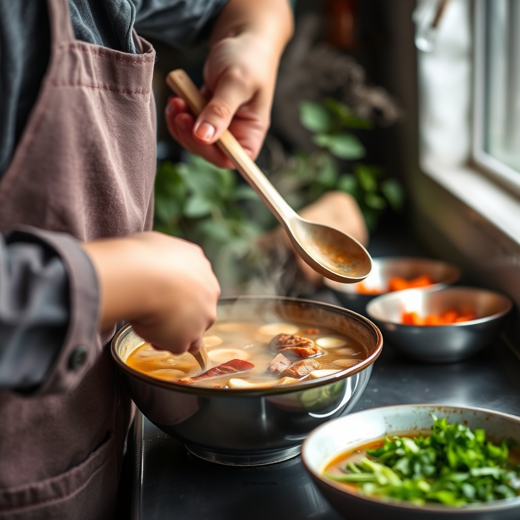 Preparation Steps - kapusta soup recipe