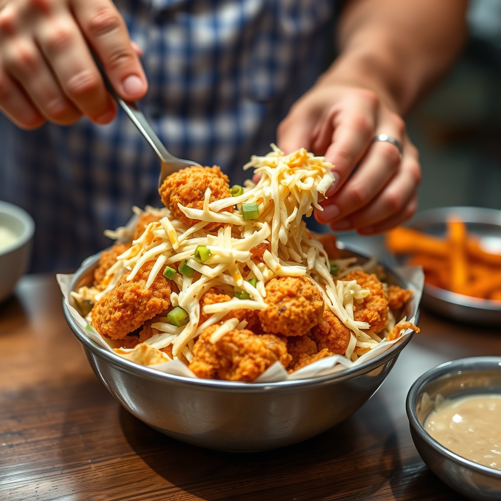Step-by-Step Preparation - kentucky fried coleslaw dressing recipe