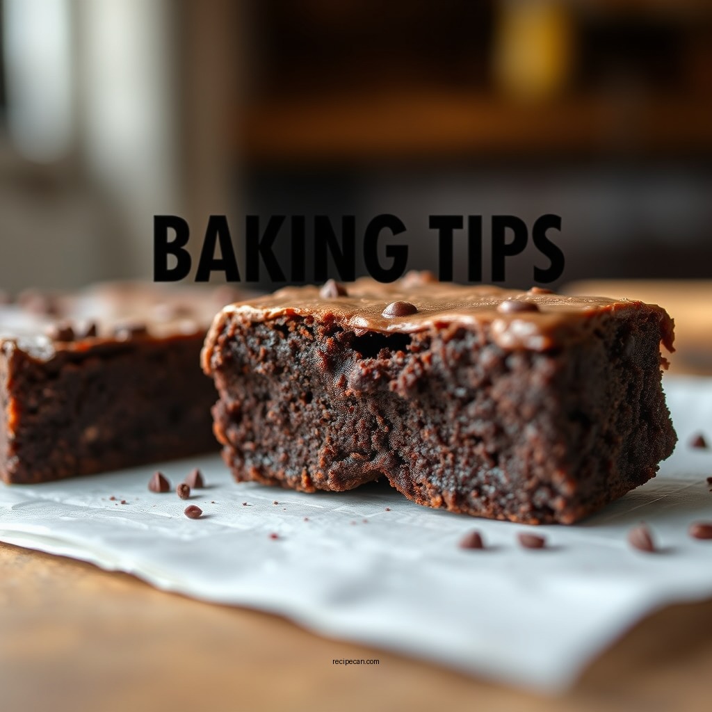 Baking Tips for Perfect Brownies - keto brownie recipe