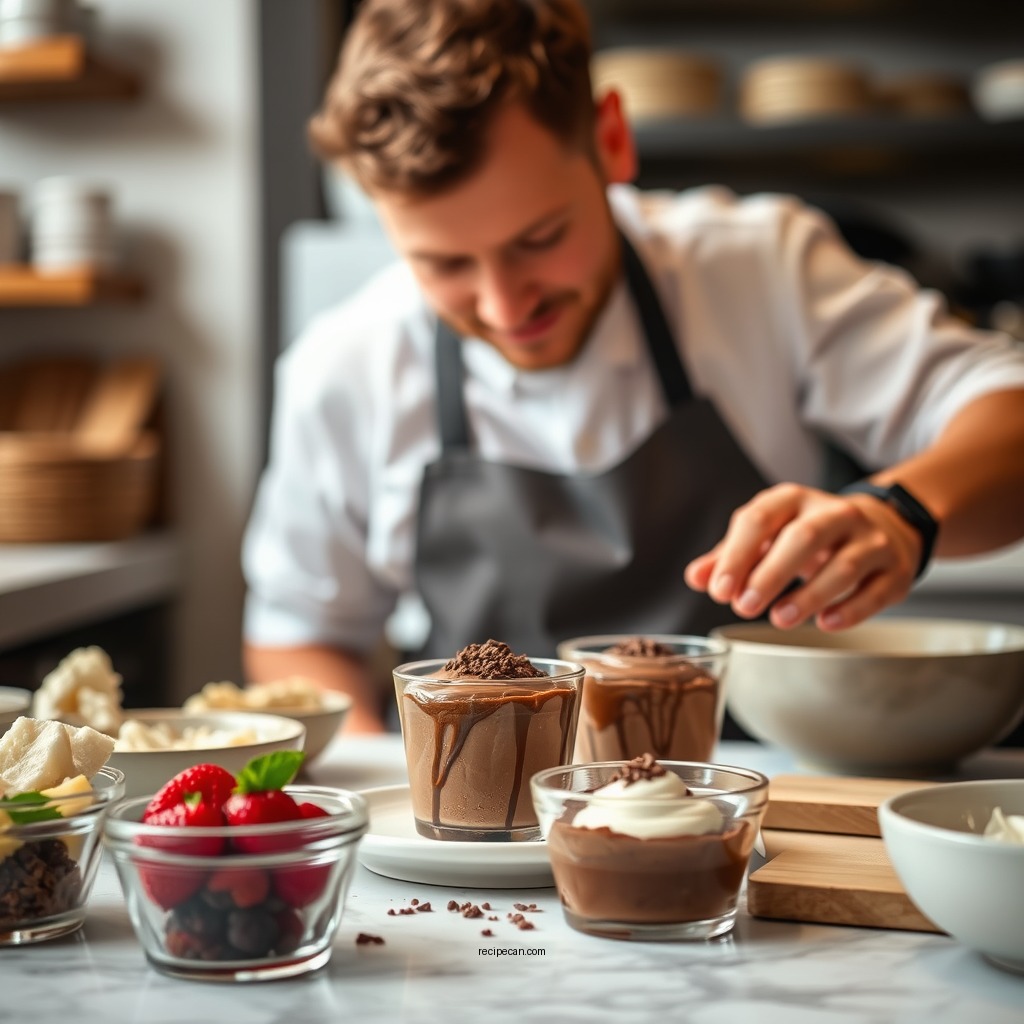 Preparation Steps - keto chocolate mousse recipe