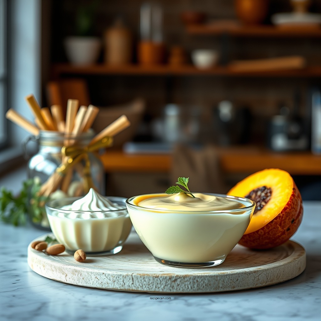 Ingredients You'll Need - keto custard recipe