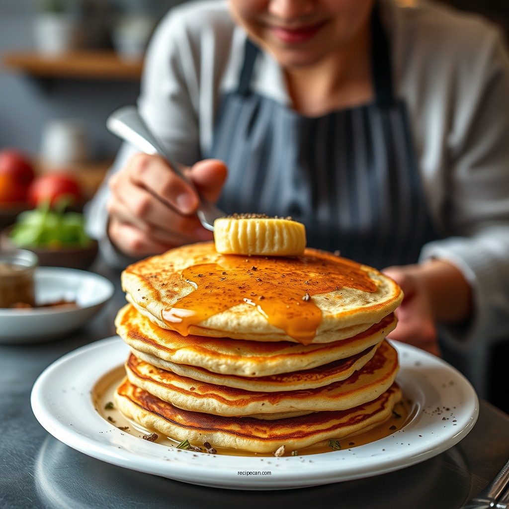 Step-by-Step Cooking Instructions - keto pancakes recipe