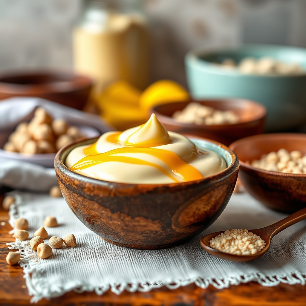 Ingredients You'll Need - keto vanilla pudding recipe