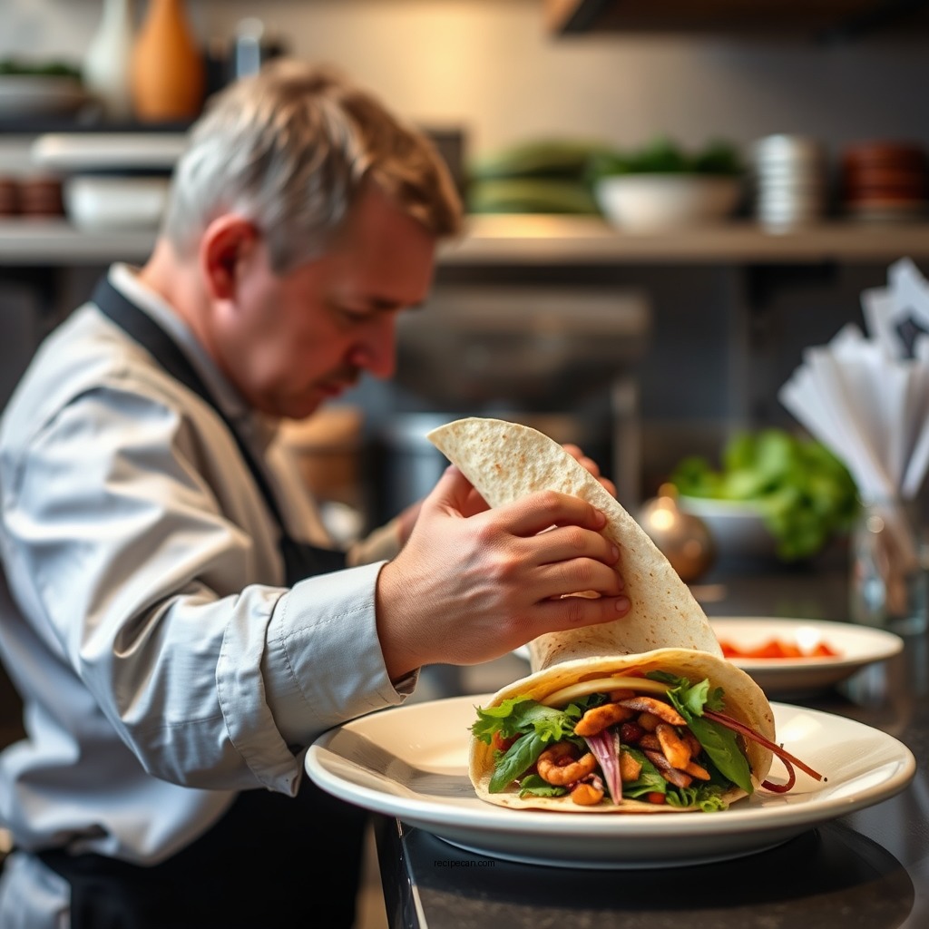 Step-by-Step Preparation - keto wrap recipe