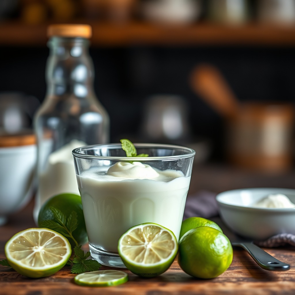Ingredients You Will Need - key lime mousse recipe
