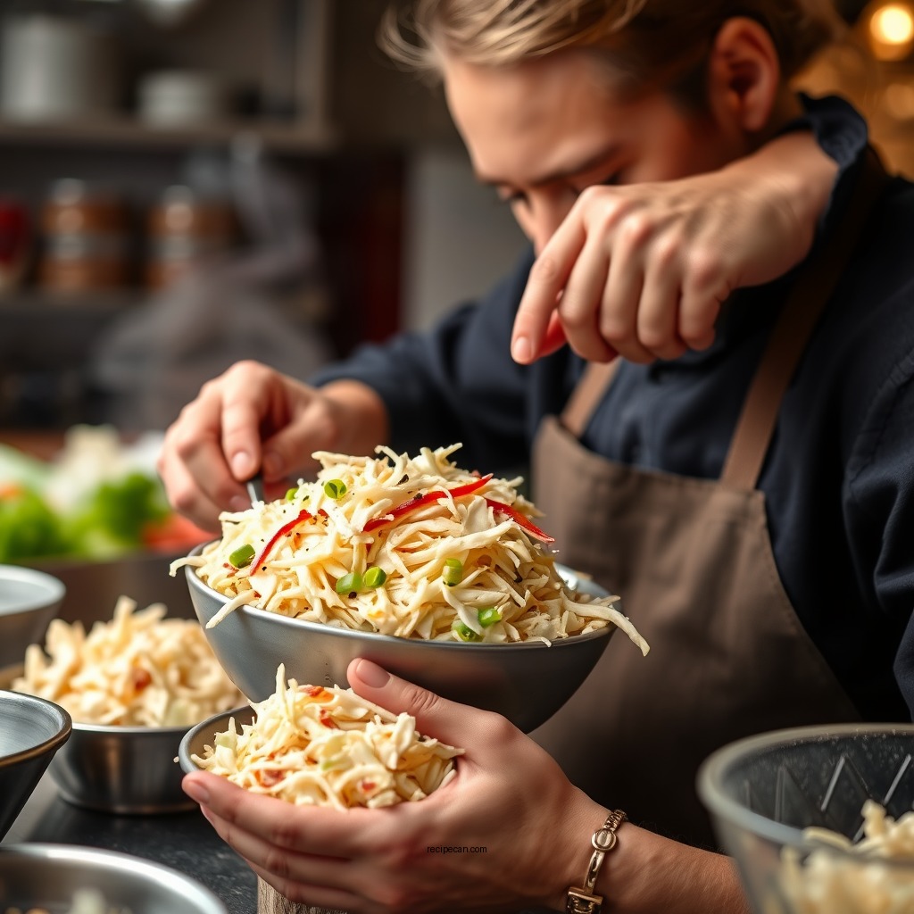 Preparation Steps - kfc coleslaw copycat recipe