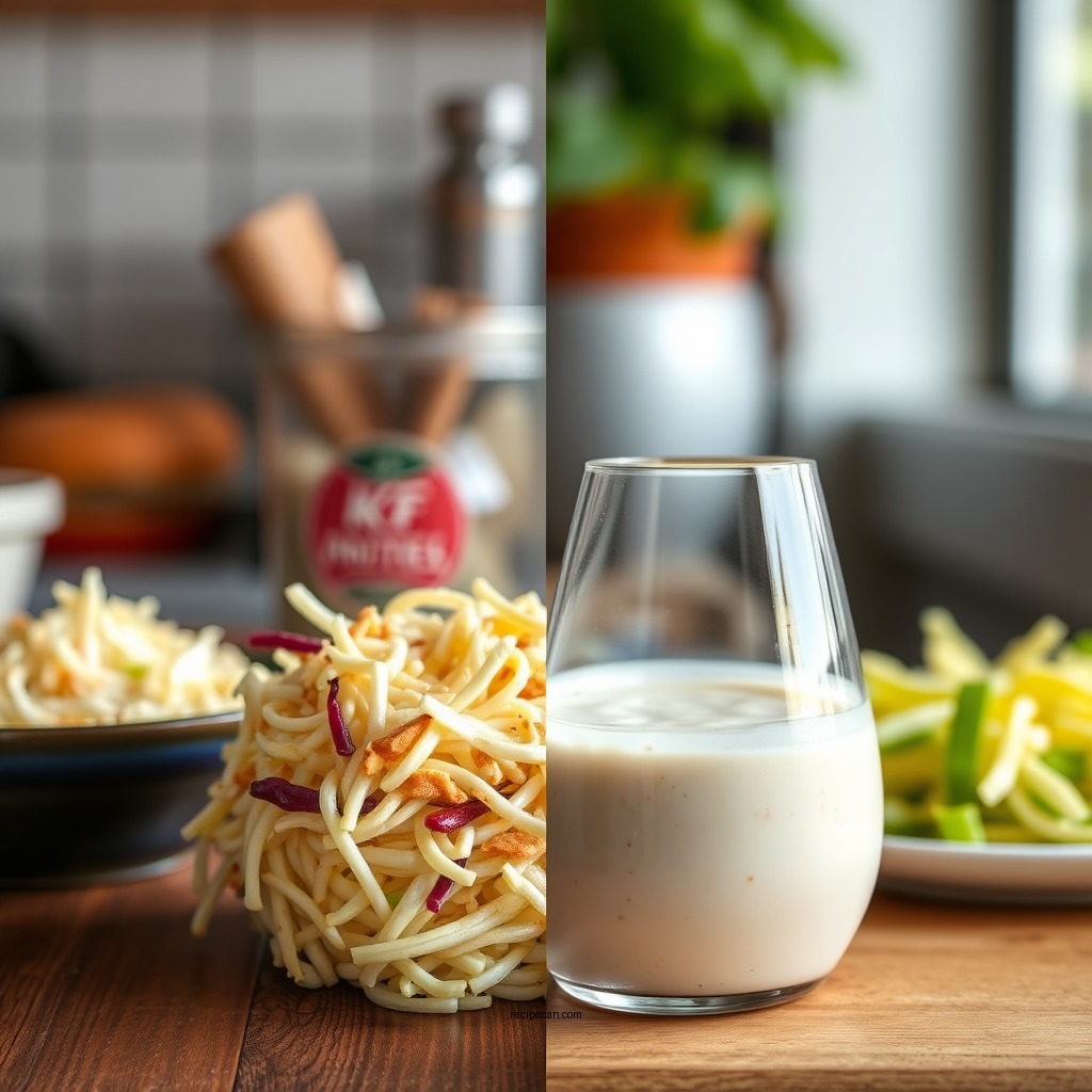 Alternative Ingredients for a Healthier Version - kfc coleslaw dressing recipes