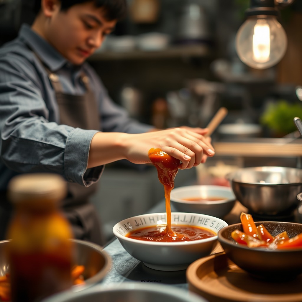 Steps to Make the Sauce - korean bbq sauce recipe