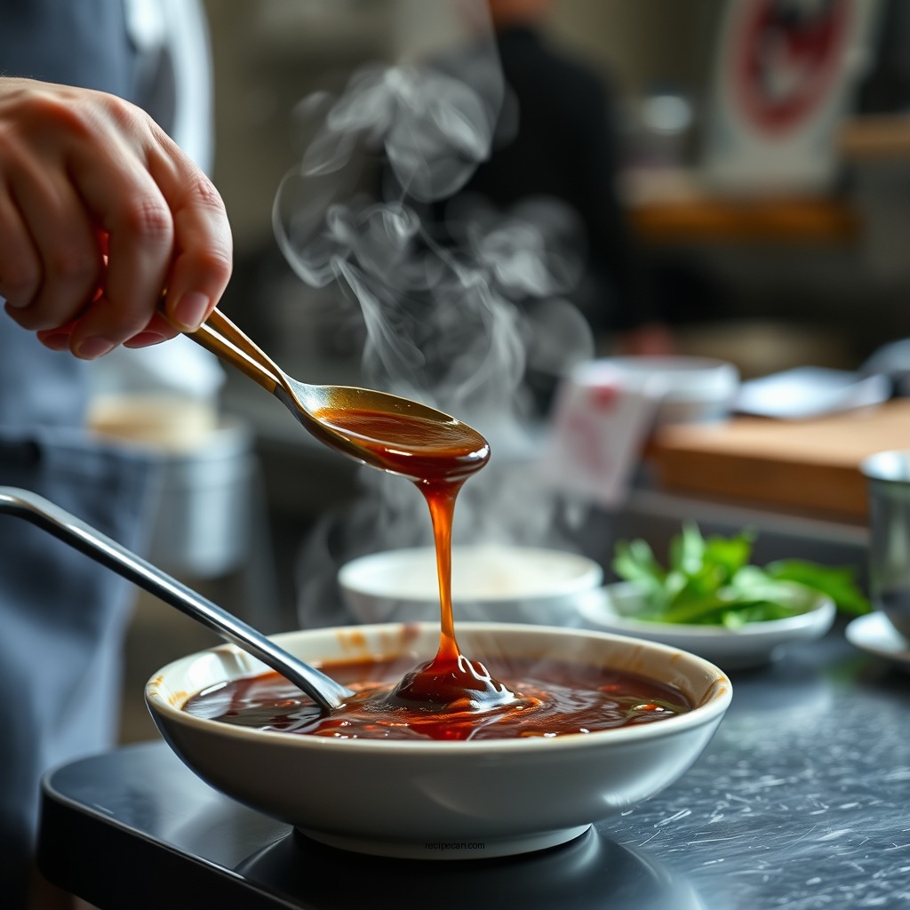 Preparing the Sauce - korean bulgogi sauce recipe