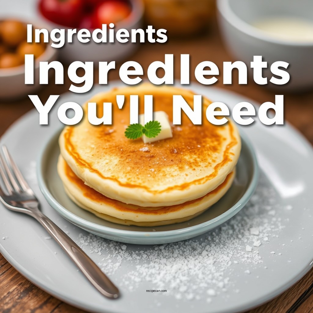 Ingredients You’ll Need - krusteaz pancake mix recipe