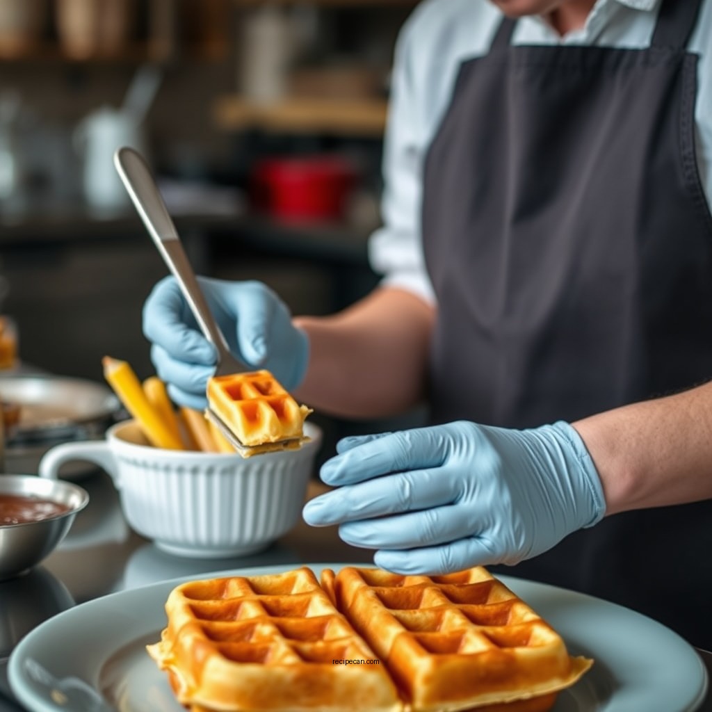 Step-by-Step Recipe Instructions - krusteaz waffles from pancake mix recipe