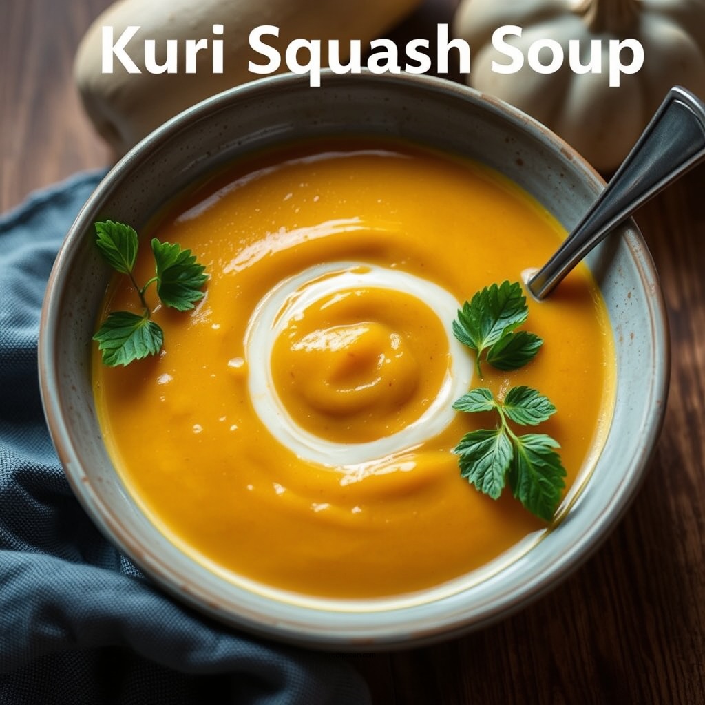 Kuri Squash Soup - kuri squash recipes