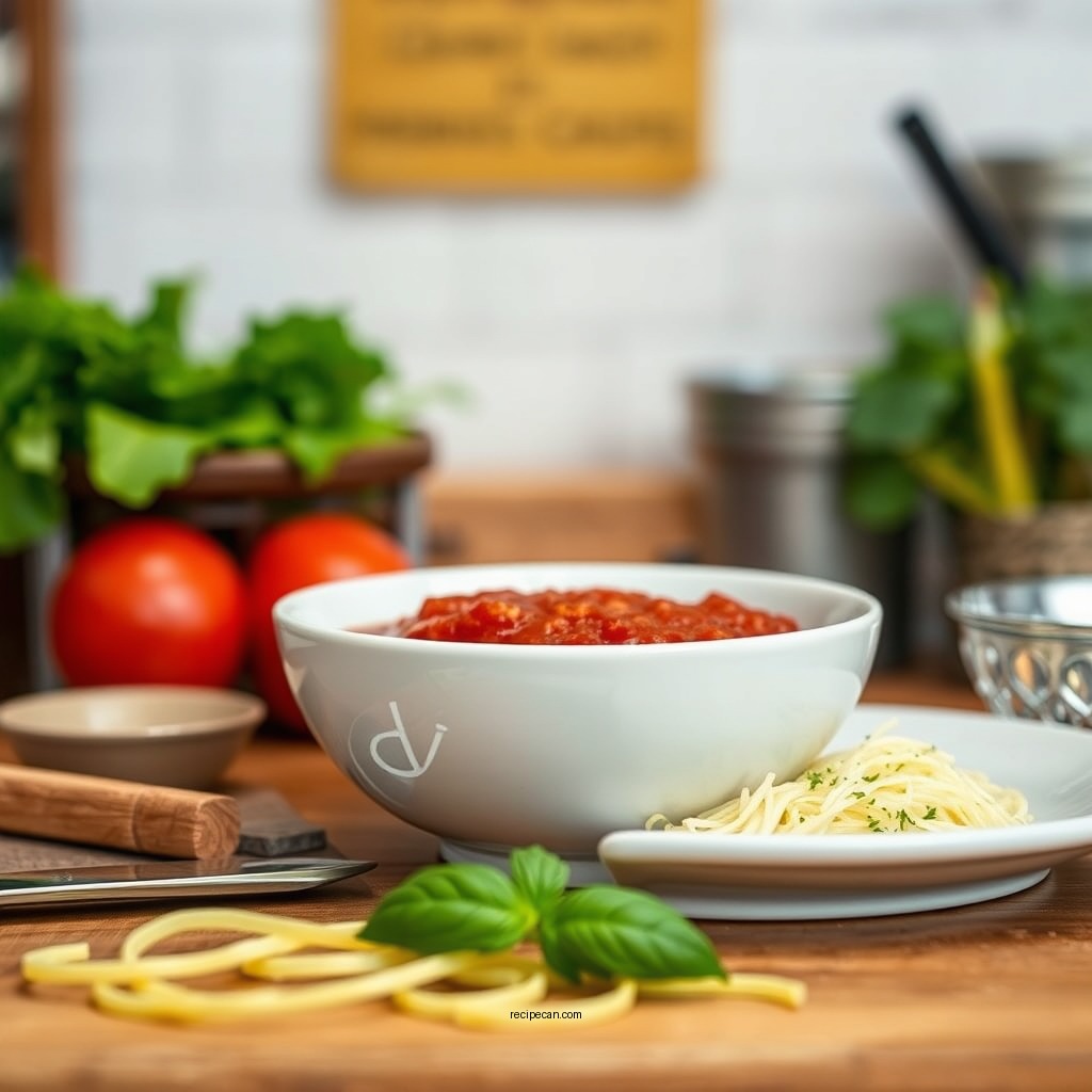 Ingredients You'll Need - lasagna sauce recipe