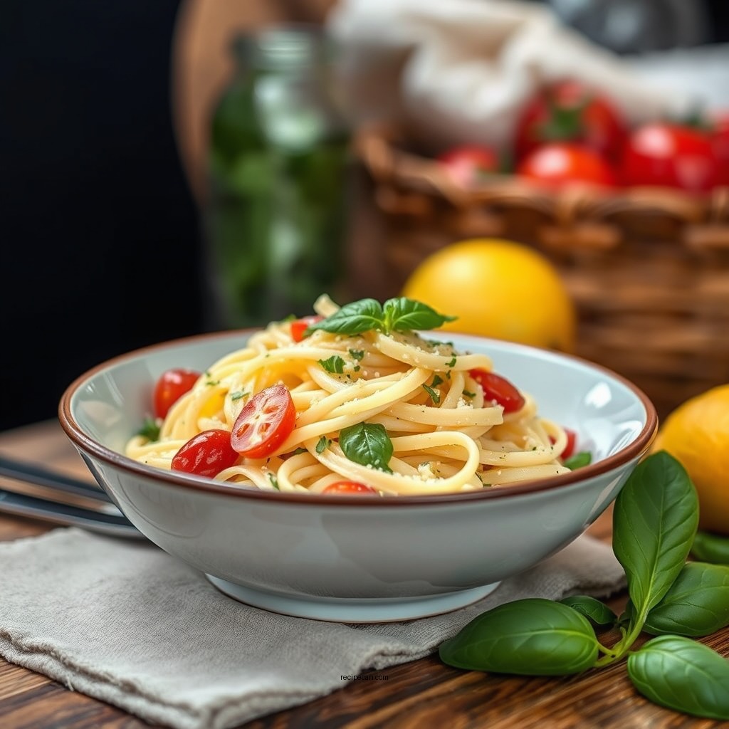 Fresh Ingredients to Include - lemon basil pasta salad recipe