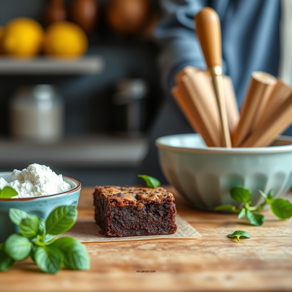 Ingredients You'll Need - lemon brownies recipe