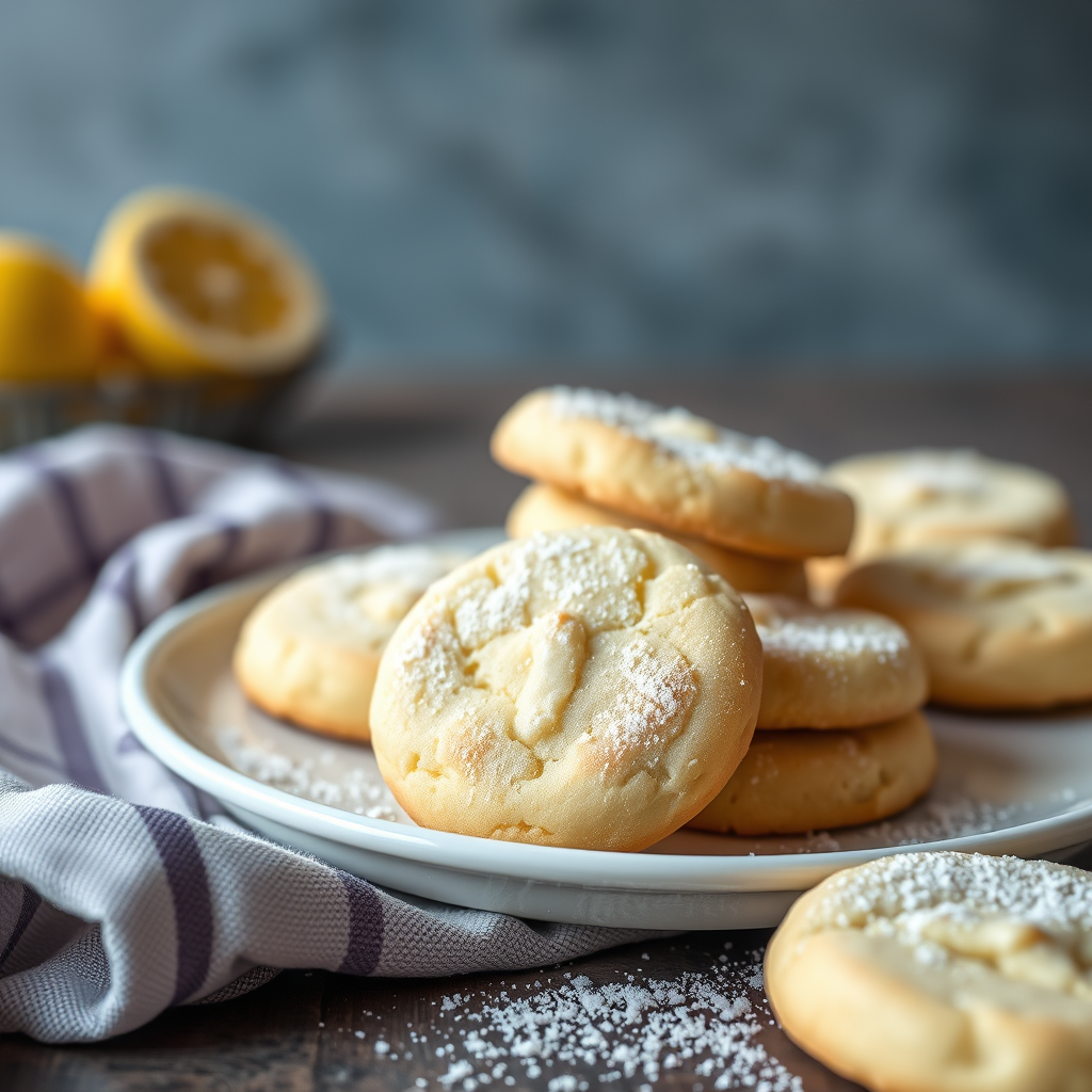 Classic Lemon Sugar Cookies - lemon cookie recipes