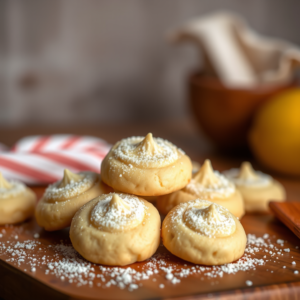 Lemon Drop Cookies - lemon cookie recipes