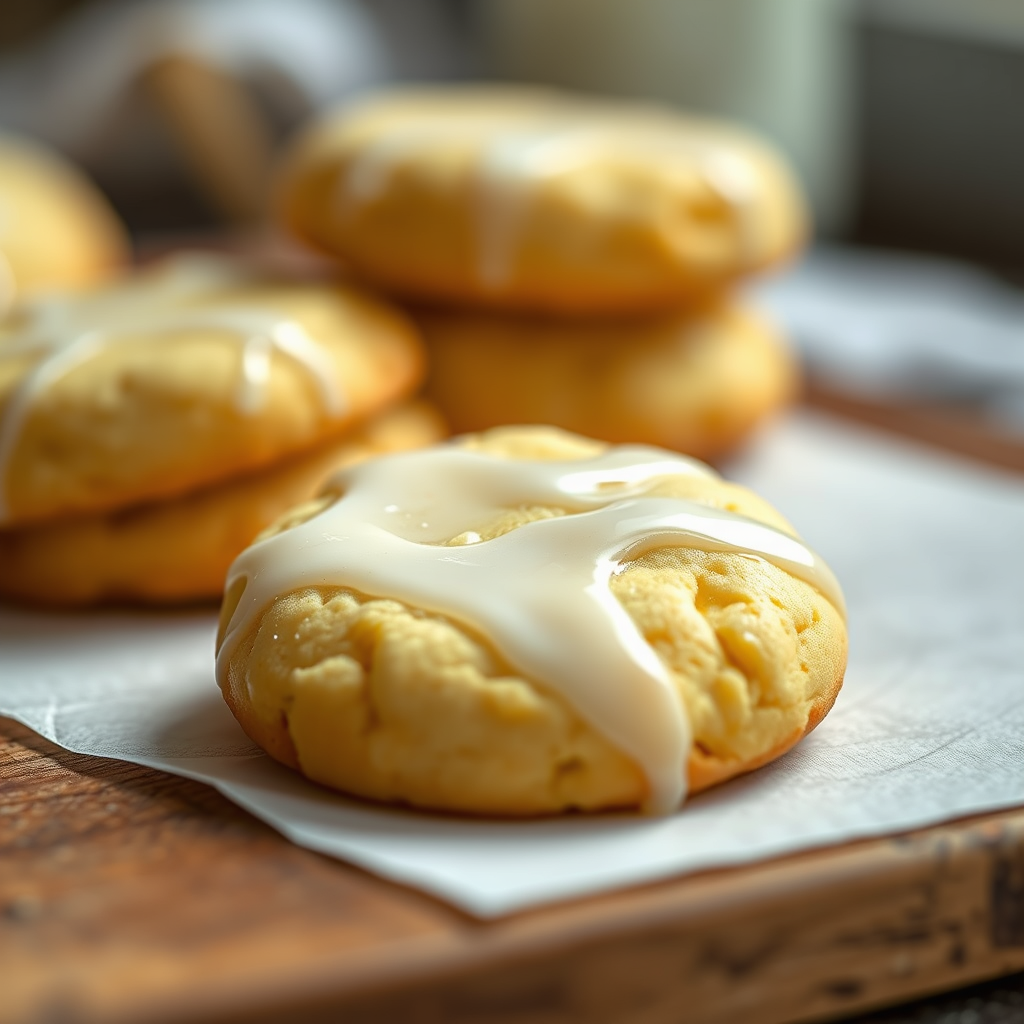 Lemon Glazed Cookies - lemon cookie recipes