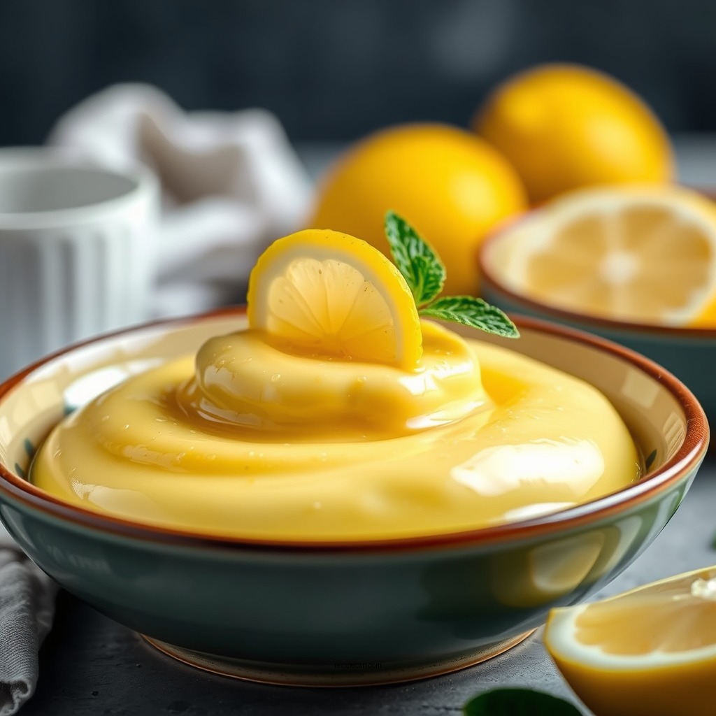 Ingredients You'll Need - lemon custard recipe