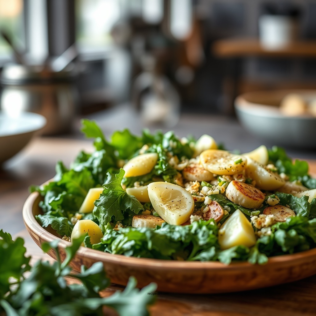 Ingredients You’ll Need - lemon garlic kale salad recipe